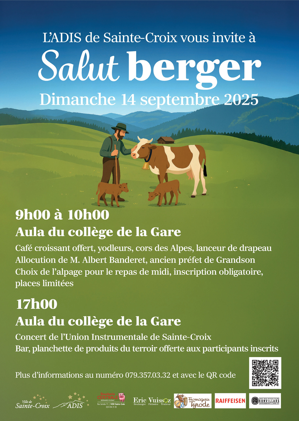 Affiche salut berger