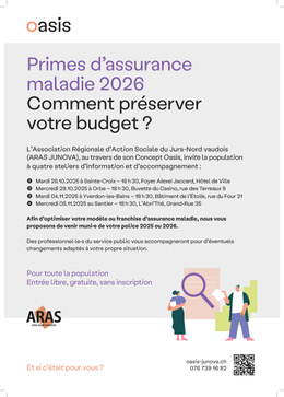 Oasis-aras-maladie-2026 Oasis - Invitation à la population